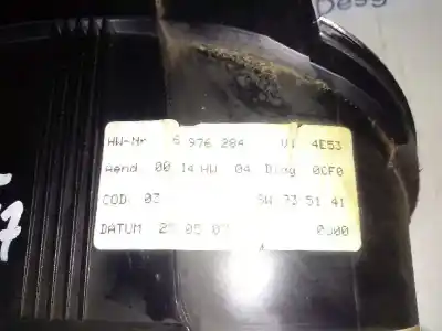 Peça sobressalente para automóvel em segunda mão quadrante por bmw x5 (e70) 3.0d referências oem iam 62119153843  