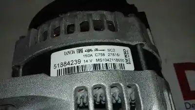 İkinci el araba yedek parçası alternatör için jeep renegade (bu) deserthawk 4wd 170 cv / 125 kw oem iam referansları 51884239  