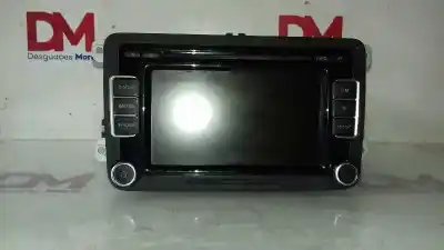 Piesă de schimb auto la mâna a doua SISTEM AUDIO / CD RADIO CASETOFON pentru VOLKSWAGEN TOURAN (1T3)  Referințe OEM IAM 3C8035195F  