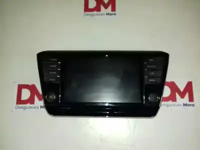 Pezzo di ricambio per auto di seconda mano display multifunzione per skoda superb (3v3) active riferimenti oem iam 3v0919606  