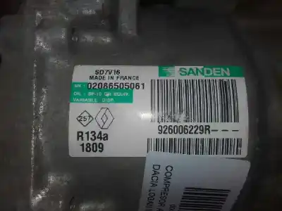 Автозапчасти б/у компрессор кондиционера воздуха за dacia logan mcv laureate ссылки oem iam 926006229r
