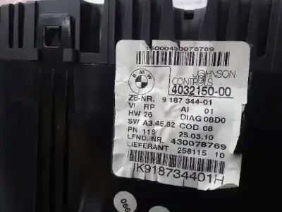 Peça sobressalente para automóvel em segunda mão quadrante por bmw x1 (e84) xdrive 20d referências oem iam 918734401  