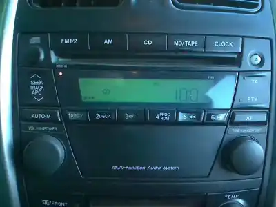Peça sobressalente para automóvel em segunda mão SISTEMA DE ÁUDIO / RÁDIO CD por MAZDA PREMACY (CP)  Referências OEM IAM   