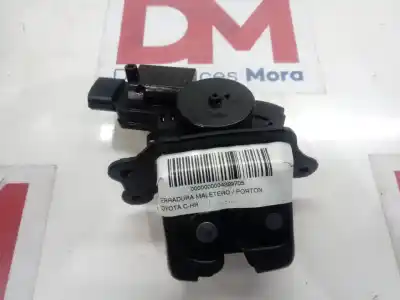 Автозапчасти б/у замок багажника/ворот за toyota c-hr (_x1_) 1.8 hybrid (zyx10_ zyx11_) ссылки oem iam 