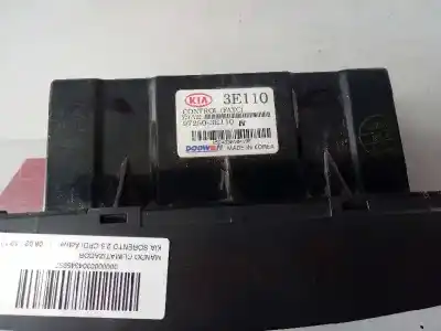 Peça sobressalente para automóvel em segunda mão comando de sofagem (chauffage / ar condicionado) por kia sorento 2.5 crdi active referências oem iam 972503e110  