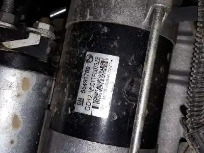 Piesă de schimb auto la mâna a doua electromotor pentru opel zafira tourer expression referințe oem iam 55491789