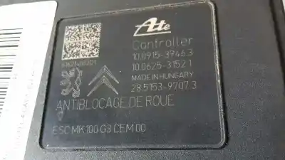 Peça sobressalente para automóvel em segunda mão abs por citroen c4 cactus feel referências oem iam 1009153946  