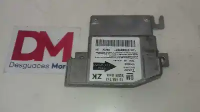 Peça sobressalente para automóvel em segunda mão centralina de airbag por opel meriva b 1.7 16v cdti referências oem iam 13158713
