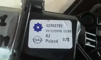 Pezzo di ricambio per auto di seconda mano alzacristalli anteriore sinistro per opel mokka mokka (2020 >) riferimenti oem iam 42363792  