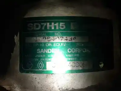 Peça sobressalente para automóvel em segunda mão compressor de ar condicionado a/a a/c por renault midlum 270 dxi 270 referências oem iam   