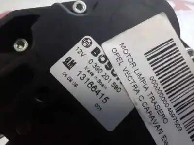 Автозапчастина б/у двигатель заднього склоочисника для opel vectra c caravan elegance посилання на oem iam 0390201590  