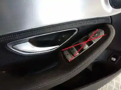 Second-hand car spare part left front door trim for mercedes-benz clase c bm 205 berlina c 220 cdi bluetec 205.004 oem iam references   