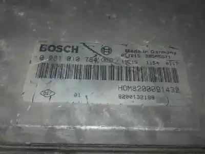 Second-hand car spare part ecu engine control for renault master combi desde ´98 2.5 diesel 114 cv / 84 kw oem iam references 0281010784  