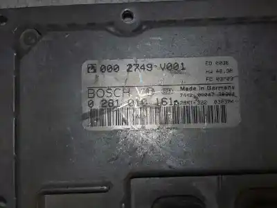 Second-hand car spare part ecu engine control for smart smart for two cdi oem iam references 0281010161  