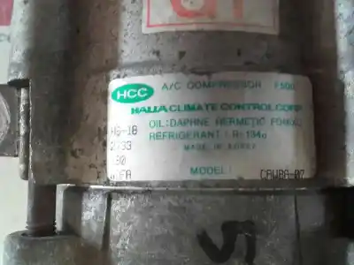 Second-hand car spare part air conditioning compressor for kia opirus básico oem iam references cawba07  
