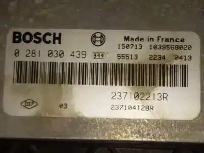 Автозапчасти б/у блок управления двигателем за dacia dokker ambiance ссылки oem iam 0281030439  