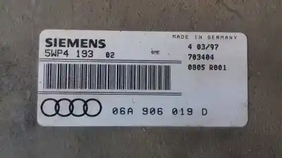Автозапчастина б/у ебу контролер двигуна для audi a3 (8l) 1.6 ambiente посилання на oem iam 06a906019d  