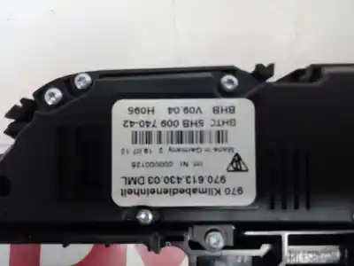Peça sobressalente para automóvel em segunda mão comando de sofagem (chauffage / ar condicionado) por porsche panamera diesel referências oem iam   