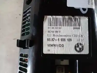 Peça sobressalente para automóvel em segunda mão display gps / multimídia por bmw serie 5 berlina (e60) 3.0 530d referências oem iam 65826938109