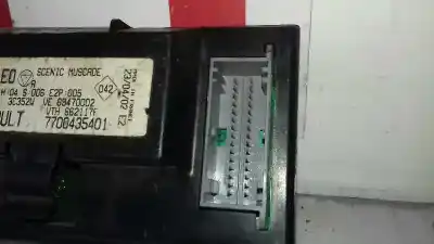 Second-hand car spare part climate control for renault megane i scenic ja renault oem iam references 7700435401  