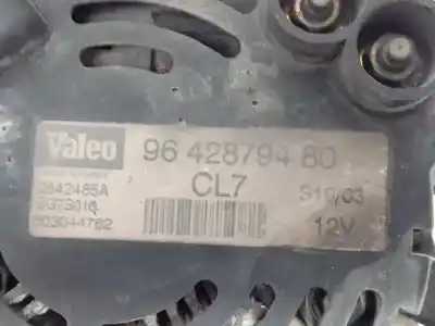 Second-hand car spare part alternator for citroen c2 cool oem iam references 9642879480  