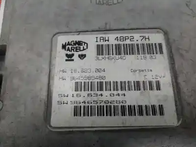 Second-hand car spare part ecu engine control for citroen c2 cool oem iam references 9645989480  