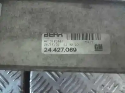 Peça sobressalente para automóvel em segunda mão intercooler por opel corsa c comfort referências oem iam 24427069  