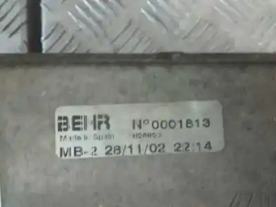 Peça sobressalente para automóvel em segunda mão intercooler por opel corsa c comfort referências oem iam 24427069  