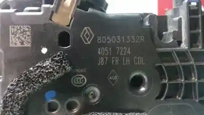 Second-hand car spare part left front door lock for renault captur adventure oem iam references   