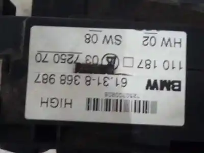 Second-hand car spare part left front power window switch for bmw serie 7 (e38) 725tds oem iam references   