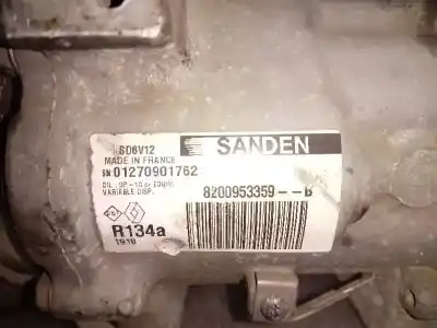 Second-hand car spare part air conditioning compressor for renault kangoo dynamique oem iam references 8200953359b  