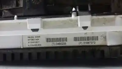 Peça sobressalente para automóvel em segunda mão quadrante por volvo v40 basis referências oem iam   