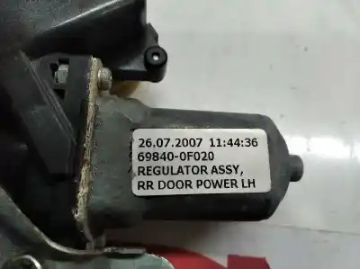 Piesă de schimb auto la mâna a doua mecanism actionare geam spate stânga pentru toyota corolla (e12) 1.6 16v referințe oem iam 