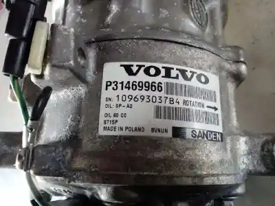 Peça sobressalente para automóvel em segunda mão compressor de ar condicionado a/a a/c por volvo v40 basis referências oem iam p31469966