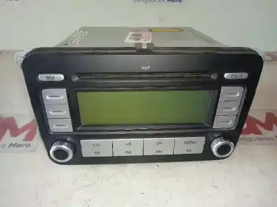 Piesă de schimb auto la mâna a doua sistem audio / cd radio casetofon pentru volkswagen eos (1f7) 2.0 tdi referințe oem iam 