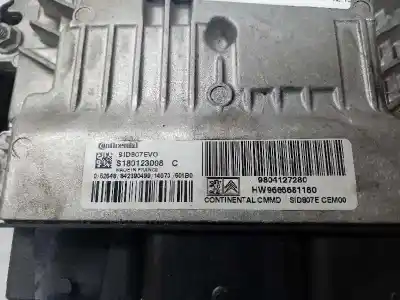 Second-hand car spare part ecu engine control for citroen c4 picasso attraction oem iam references 9666681180  
