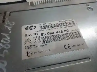 Pezzo di ricambio per auto di seconda mano impianto audio / radio cd per citroen c4 picasso/spacetourer attraction 116 cv / 85 kw riferimenti oem iam 9809344880  