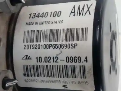 Pezzo di ricambio per auto di seconda mano abs per opel zafira tourer expression riferimenti oem iam 13440100  