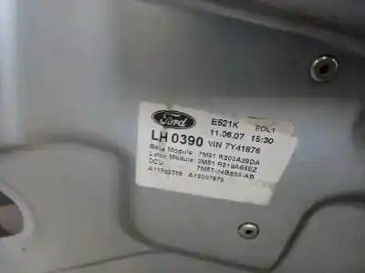 Second-hand car spare part driver left window regulator for ford c-max (cb3) ghia oem iam references 7m5t14b533  