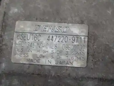 Second-hand car spare part air conditioning compressor for lexus ls430 4.3 v8 32v oem iam references 4472209711  