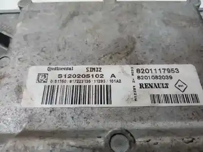 Second-hand car spare part ecu engine control for dacia sandero básico oem iam references 8201117953  