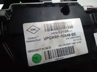 Peça sobressalente para automóvel em segunda mão quadrante por renault clio iv business referências oem iam 248106218r  