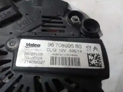 Pezzo di ricambio per auto di seconda mano alternatore per citroen c1 city edition riferimenti oem iam 9670899580  