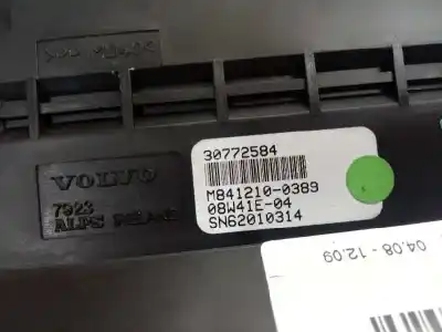 Second-hand car spare part multifunction display for volvo xc60 kinetic awd oem iam references 30772584  