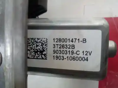 Second-hand car spare part passenger side right window regulator for renault captur life oem iam references   