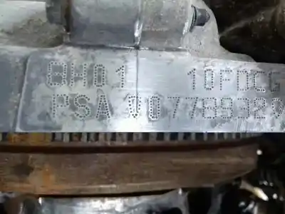 Second-hand car spare part complete engine for peugeot 208 access oem iam references 8hr-8h01  