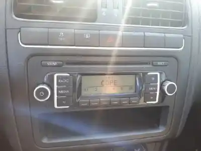 Peça sobressalente para automóvel em segunda mão sistema de áudio / rádio cd por volkswagen polo (6r1) advance referências oem iam 