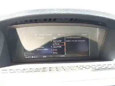 Peça sobressalente para automóvel em segunda mão display gps / multimídia por bmw serie 7 (e65/e66) 730d referências oem iam 6933162