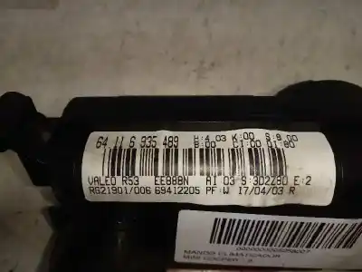 Second-hand car spare part climate control for mini cooper (rc31) 1.6 oem iam references 64116935489  