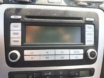 Piesă de schimb auto la mâna a doua sistem audio / cd radio casetofon pentru volkswagen eos (1f7) 2.0 tdi referințe oem iam 1k0035186ae